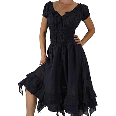 black gypsy dress