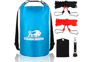 Tough Bison Bear Bags for Food Backpacking Bear Bag Hanging System Bear Canister for Backpacking Food Bag Camping Food Bag Hiking, Camping (Blue)