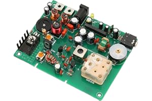 AM Transmitter Kit, Adjustable 530‑1600K DIY Transmitter for School Experiment, with Sound Amplification, High Frequency Modu