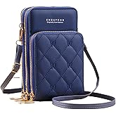Endaycon Crossbody for Women, Trendy Small Phone Purse with Secure Card Slots, Lightweight Card wallet