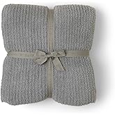 Barefoot Dreams® CozyChic® Ribbed Bed Blanket, Eucalyptus, King (106"X92")
