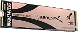 SABRENT M.2 NVMe SSD 2TB Gen 4 Rocket 4 Plus PCIe 4.0 7100MB/s
