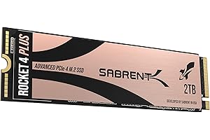 SABRENT 2TB Rocket 4 Plus NVMe 4.0 Gen4 PCIe M.2 Internal SSD Extreme Performance Solid State Drive R/W 7100/6600MB/s (Latest Version) (SB-RKT4P-2TB)