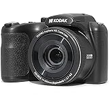 KODAK PIXPRO AZ255-BK 16MP Digital Camera 25X Optical Zoom 24mm Wide Angle Lens Optical Image Stabilization 1080P Full HD Vid