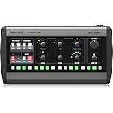 Behringer P16-HQ Channel Personal Monitoring Mixer High-Quality D/A Conversion and Precise Tone Control