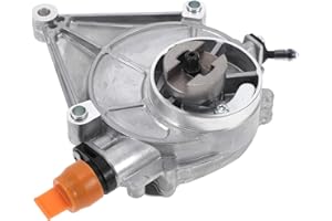 HOPESPANNER Brake Vacuum Pump No.11667640279 Engine Vacuum Pump for BMW 320i 2012-2015 Aluminum Alloy Silver Tone 1 Pcs