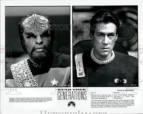 Amazon ヴィンテージ 写真 1994 プレスフォト スタートレック ジェネレーション マイケル ドーン アラン ラック インテリア オンライン通販