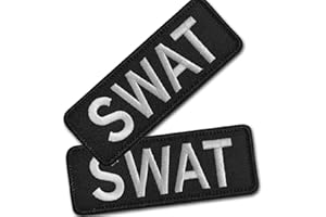 AXEN Patches for Tactical Vest Uniform Jacket Hat Caps, Hook&Loop Fasten Pack of 2 Small -SW