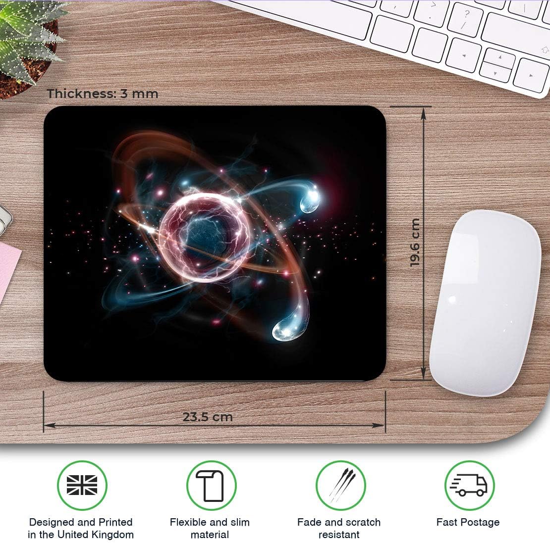 Destination Vinyl Ltd Comfortable Mouse Mat - Image 3