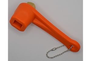 HENGULUS Boat Plug Holder, Reminder, Installer and Remover Tool, for 1/2" NPT Plugs. Includes Spare Plug.