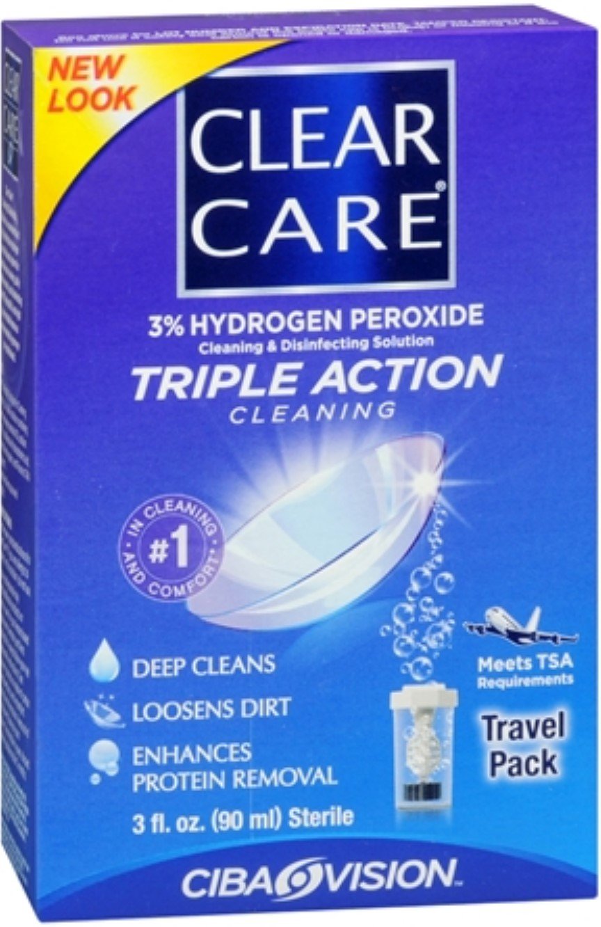 Clear Care Travel Pack 3 oz