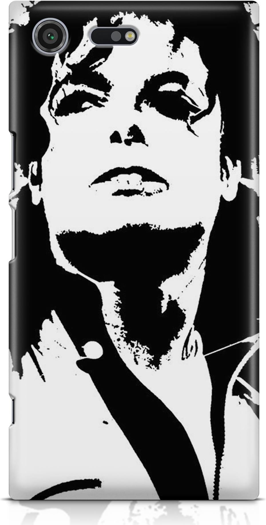 Michael Jackson black and white printed phone case cover bad dangerous for Sony Xperia XZ Premium