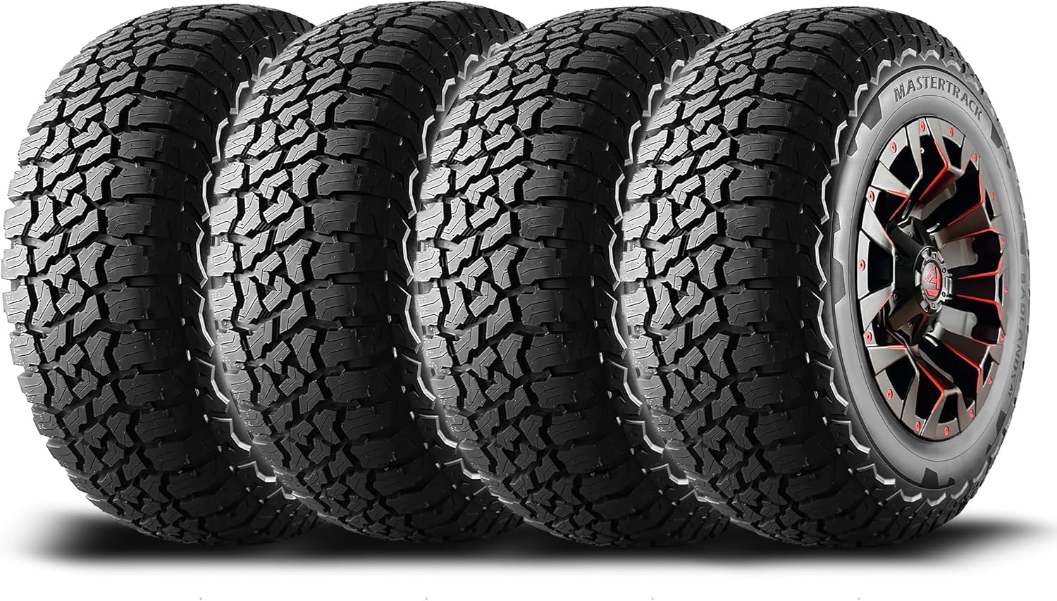 Set of 4 (FOUR) Mastertrack BADLANDS AT All Terrain