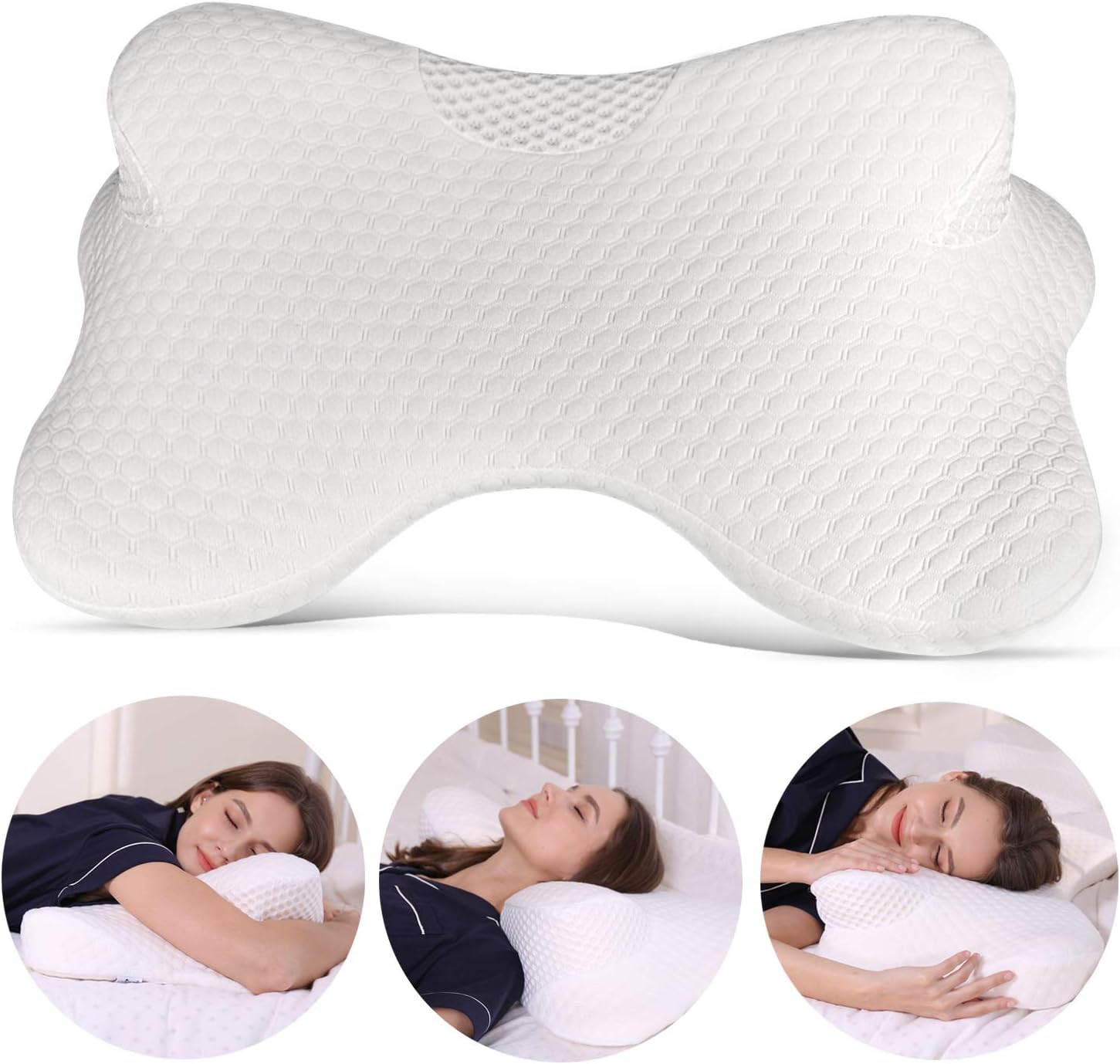Amazon Com Coisum Stomach Sleeping Back Sleeping Cervical Pillow