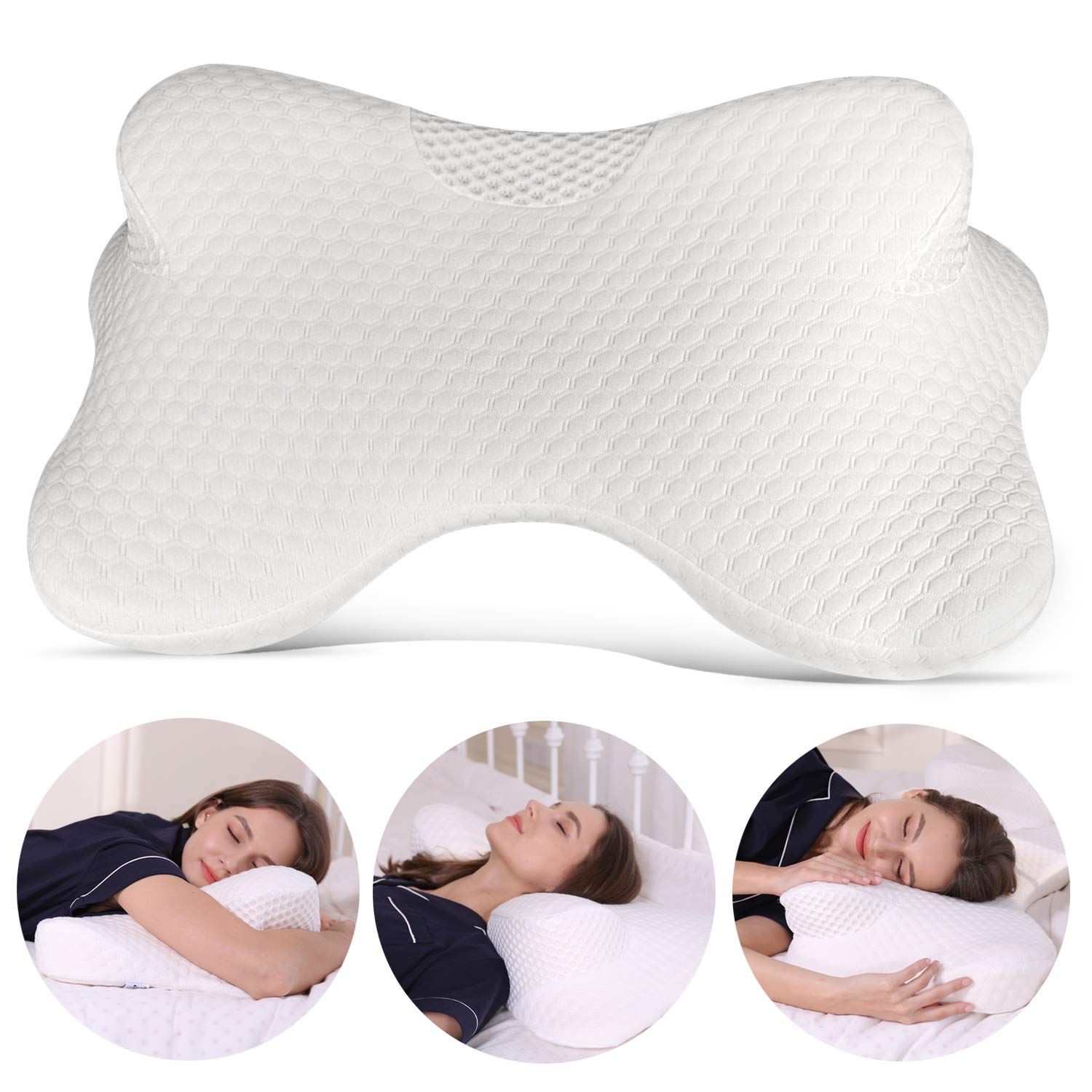 Cervical Pillow Contour Pillow For Neck And Shoulder Pain Coisum
