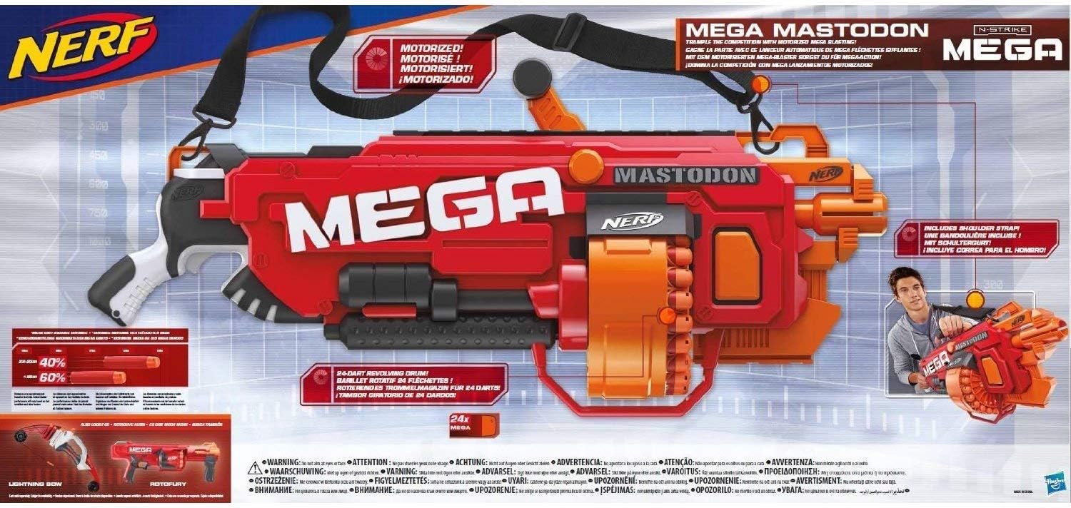 nerf mega mastodon amazon