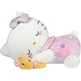 Jazwares Hello Kitty and Friends, Hello Kitty 18-inch Sleeping Plush with Bestie Accessory - Officially Licensed Sanrio Product from 6+