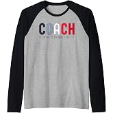 Coach Definition Tshirt Coach Tee for Men Funny Coach Raglan Baseball Tee