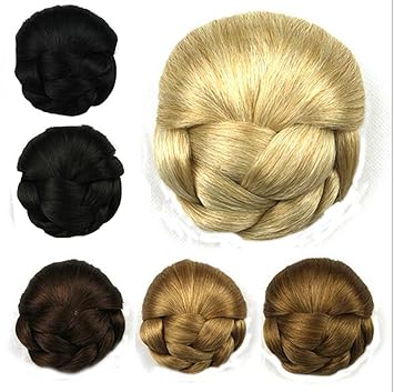 Amazon Com Le Bi You Synthetic Hair Chignon Braided Hair Bun