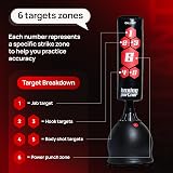 Gallant 5.5 ft Free Standing Punching Bag Heavy Duty Stand Indoor Outdoor view 5