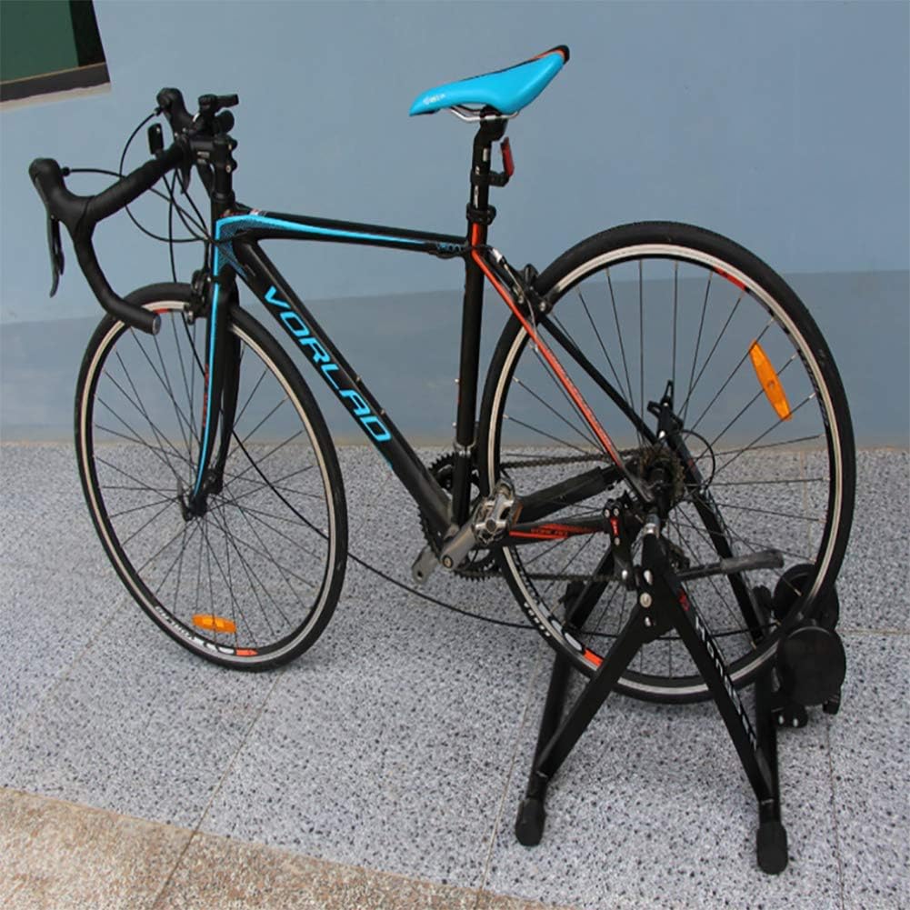 Bike Turbo Trainer Magnetic Cycling Stand, Heavy Duty Stable Bike Stationary Riding Stand Supports, Bicycle Trainer With Quick Release,Profesional Druable