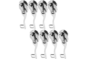 GAROZATION 4 Pairs Lockable Alloy Suitcase Zipper Pull Replacement, Double-Layer Nylon Repair Kit for Travel