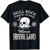 DisneyPeter Pan Skull Rock Vintage Graphic T-Shirt T-ShirtOEKO-TEX STANDARD 100