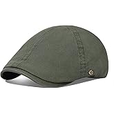 VOBOOM Cotton Flat Cabbie Hat Gatsby Ivy Irish Hunting Newsboy Cap