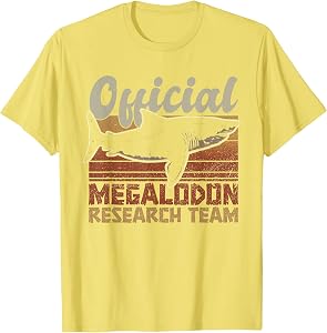 Official Megalodon Research Team - Megalodon Shark T-Shirt