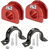 Suspension Dudes PAIR Front Sway Bar CODE RED Bushing Kit FITS Avalanche, Suburban, Escalade, Savana, Sierra, Silverado, Tahoe,Yukon, 1968-2020 Bushings Made In USA, 33MM Stabilizer Bar, K6439 928-565