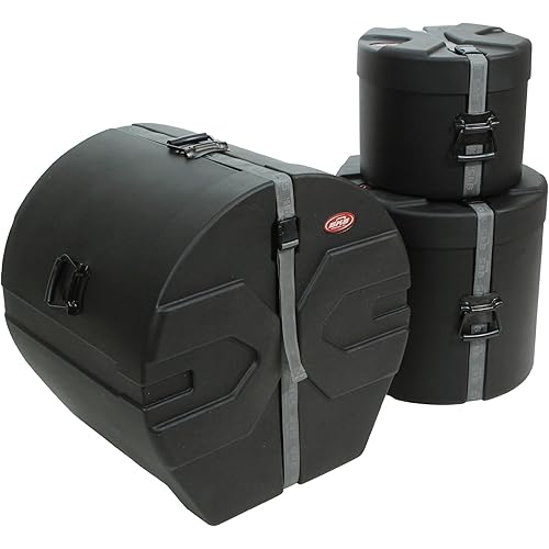 SKB 1SKB-DRP2 Roto-Molded Drum Case Package with D1822, D1012, D1616
