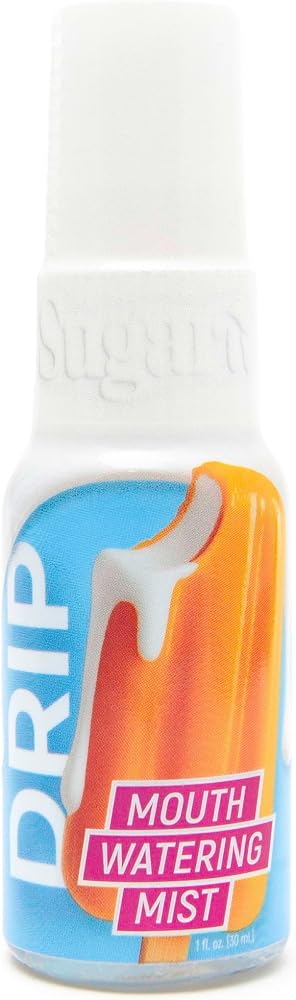 DRIP Mouth Watering Spray for Dry Mouth Relief with Tingle Effect – Pocket Travel Saliva Substitute, Lozenges Alternative - O