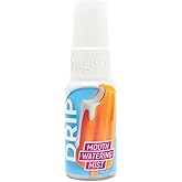 DRIP Mouth Watering Spray for Dry Mouth Relief with Tingle Effect &ndash; Pocket Travel Saliva Substitute, Lozenges Alternative - Orange Creamsicle Flavor