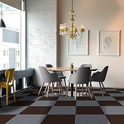 CUCOS Carpet Tiles Peel and Stick, Squares Carpet