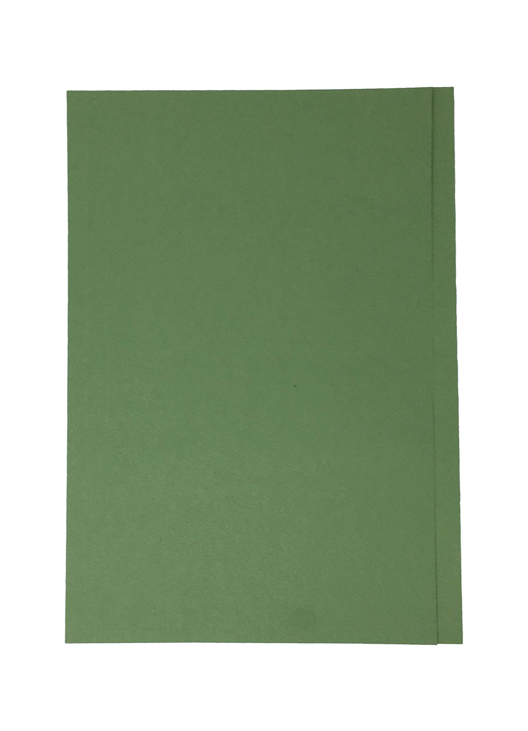 Square Cut Folder, Lightweight, Foolscap, Green, Pack of 100