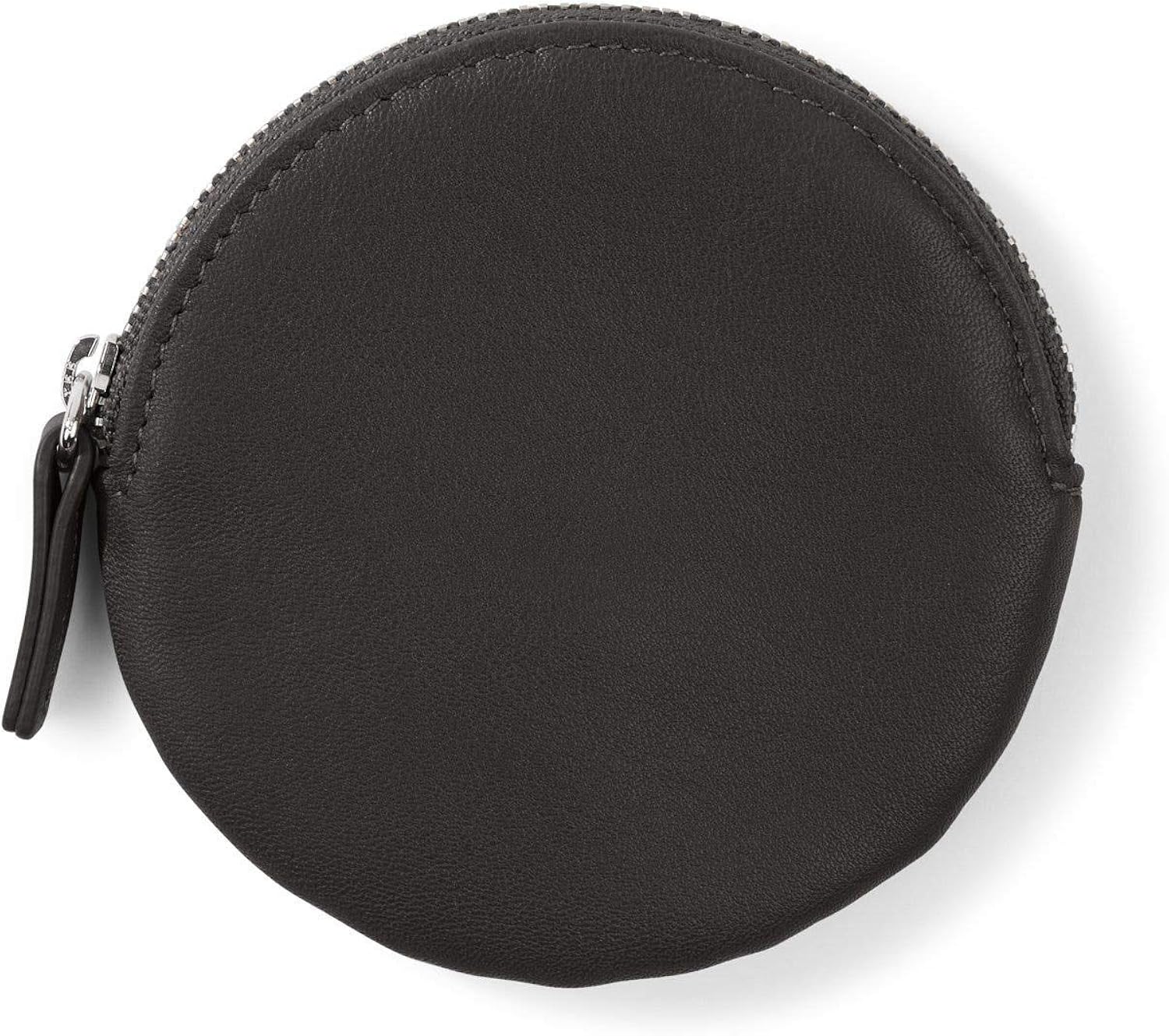 Leatherology Black Onyx Round Coin 