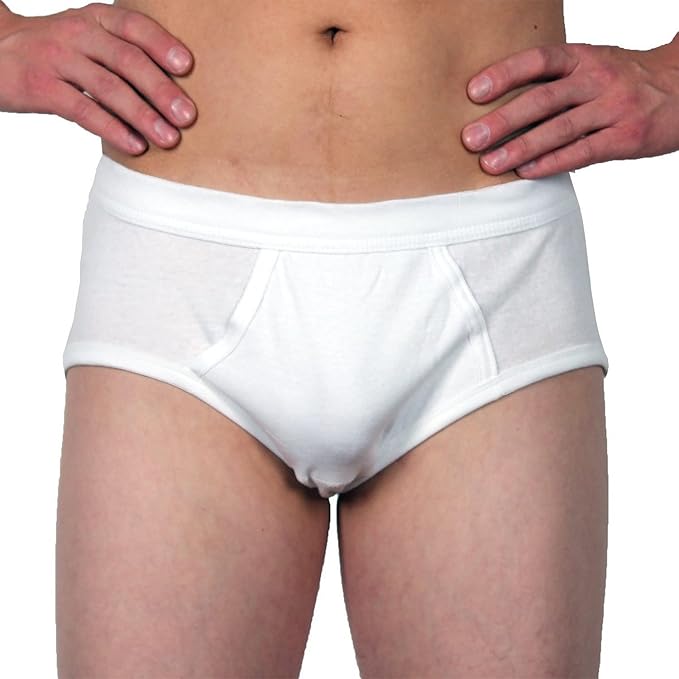 WOT Herren Slip mit Eingriff im 4erPack weiß 114005410 Amazon.de