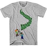 Minecraft Boys Creeper Walk T-Shirt