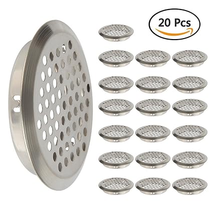 53mm Stainless Steel Air Vent Hole Ventilation Louver Bottom