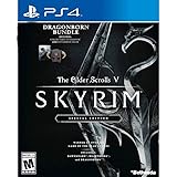 The Elder Scrolls V: Skyrim Special Edition Dragonborn Bundle (PS4) Includes Dovahkiin Mask, Collectible Steelbook Case & Dawnguard, Hearthfire and Dragonborn Add-Ons