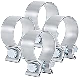 Vitonsbay 2.25 Inch Exhaust Clamp,2 1/4 Narrow