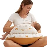 momcozy Petite Nursing Pillow Close-Fit Starry Moon Breastfeeding Support
