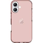 ArtsEvo Designed for iPhone 16 Case, 6.6ft Drop Protection, Full Body Screen Camera Protective Phone Case, Cherry Pink