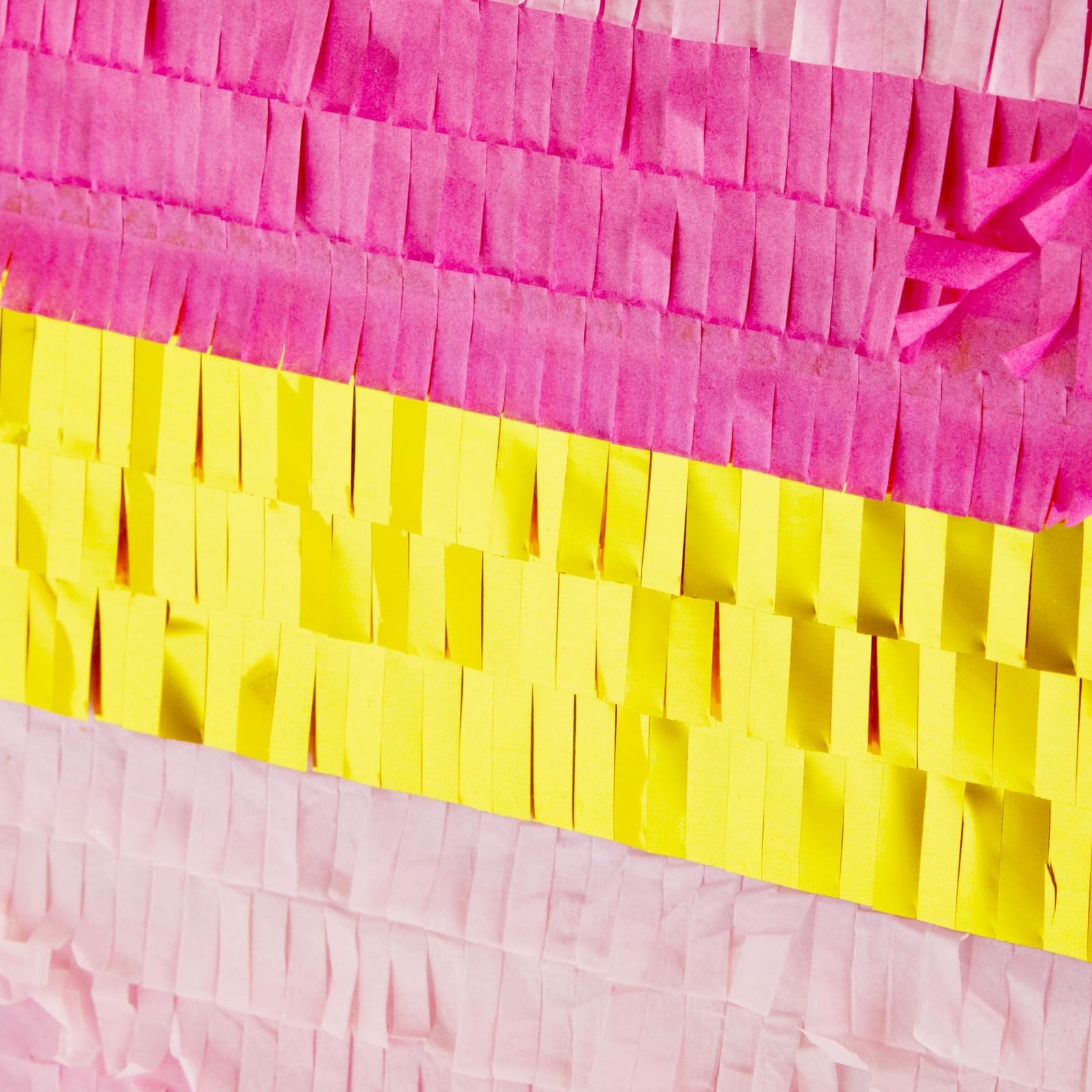 Sparkle and Bash Pink and Gold Ombre Pull String Heart Pinata - Ideal for Birthday Party Decorations & Supplies, Quinceanera, Valentine's Day (16 x 13 x 3 In Pull String Pinata, Small)