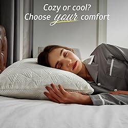 BETU Cooling Pillow Queen Size, Shredded Memory