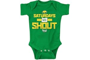 ROOKIE WEAR BY SMACK APPAREL Smack Apparel Saturdays Onesie for Oregon College Fans (NB-18M)