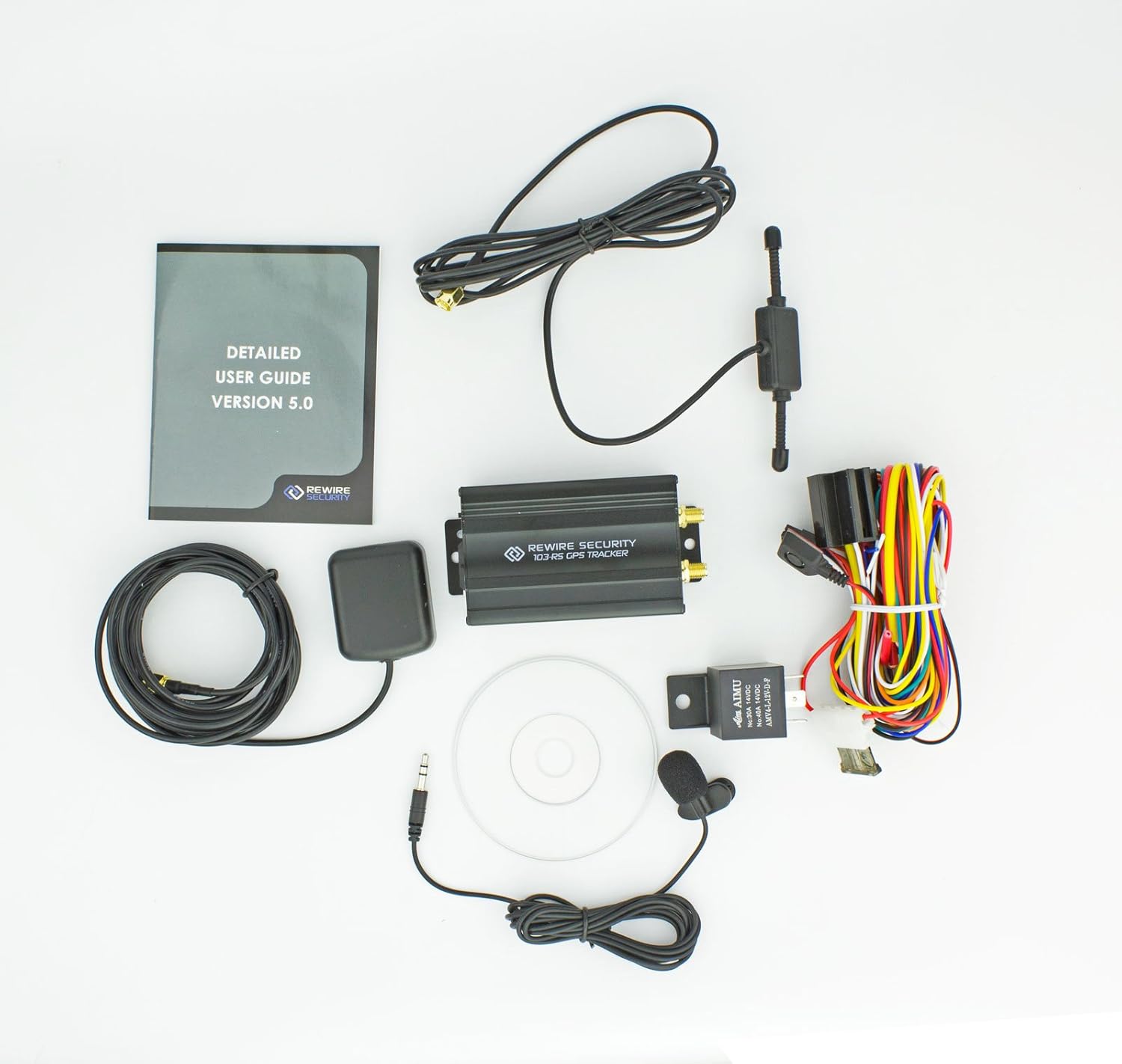 VEHICLE GPS TRACKER 103-RS REWIRE SECURITY FLEET TRACKING SYSTEM TK103:  Amazon.co.uk: Electronics