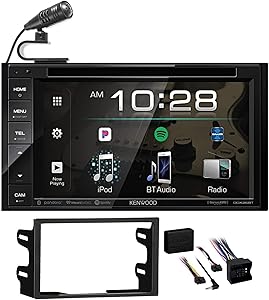 Kenwood DVD/iPhone/Android Bluetooth/USB Receiver for 2002-2005 Volkswagen GTI (Renewed)