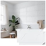 practicalWs 10pcs Marble Peel and Stick Tile for