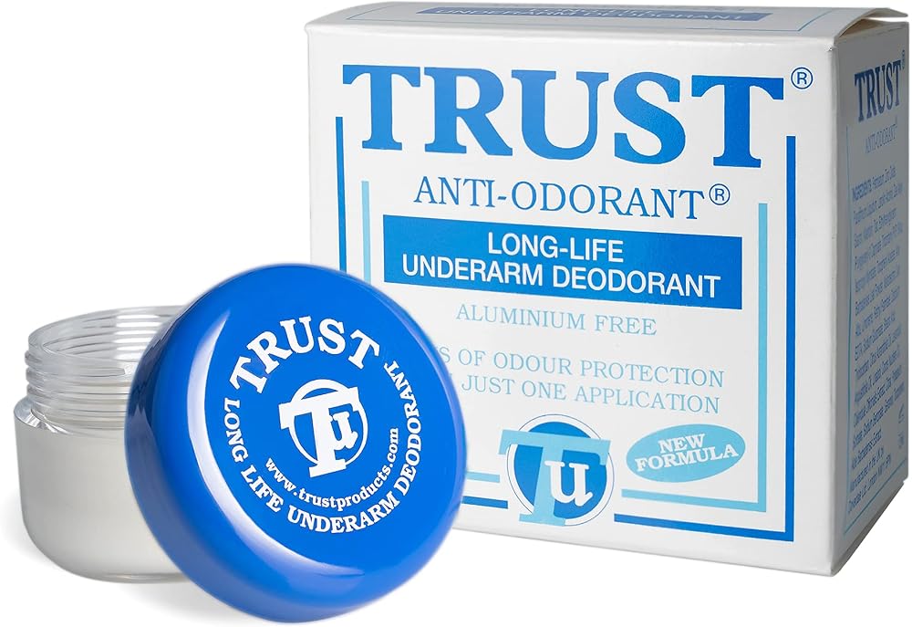 Trust Underarm Deodorant Aluminium Free Natural Herbal 3-6 Days